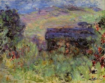 Claude Oscar Monet : The House Seen through the Roses